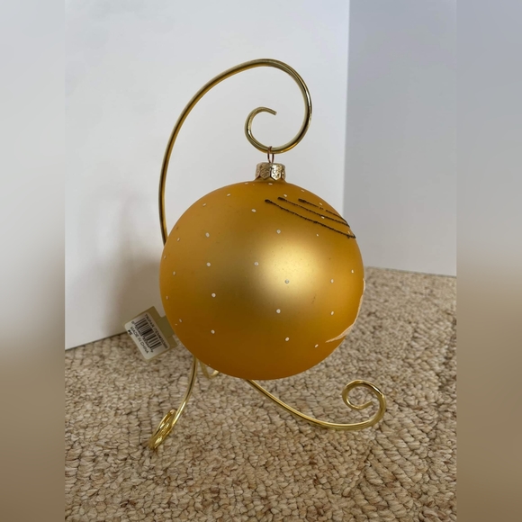 Vintage DOM ITP Blown Glass Ball Christmas Ornament Nativity Scene Fr Poland 5" - Picture 2 of 6